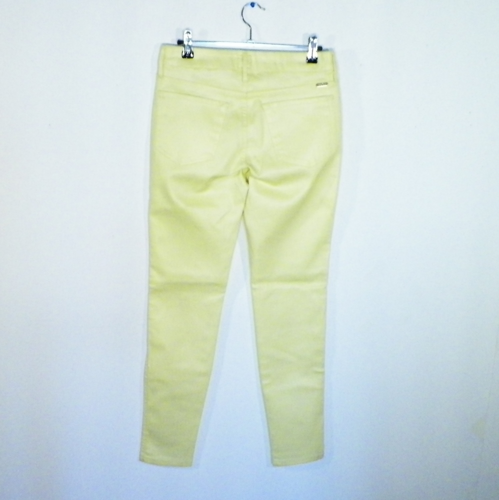 Pantalon Femme Jaune Pâle GUESS  T 36. Bon état - Vue 2 - 